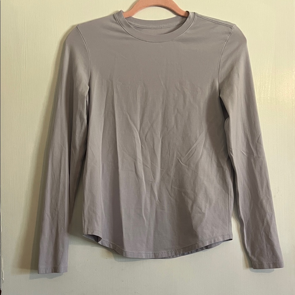 Lululemon Lavender Long-Sleeved Top